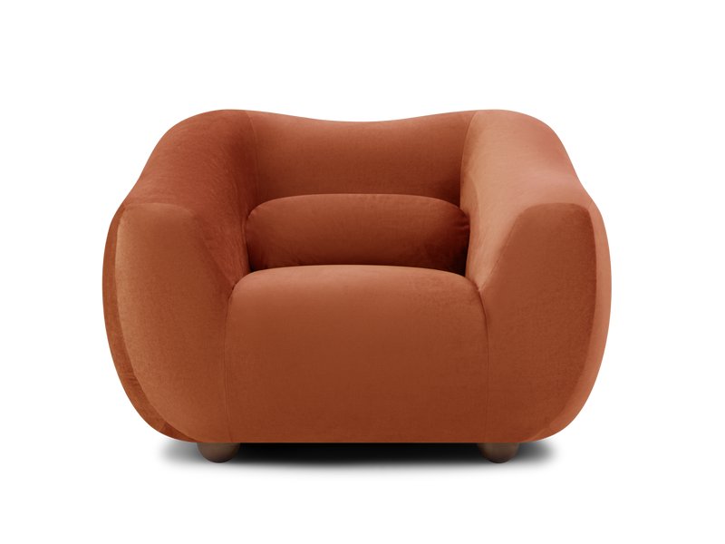 Кресло Тут Рядом Дом Уютный Оранжевый